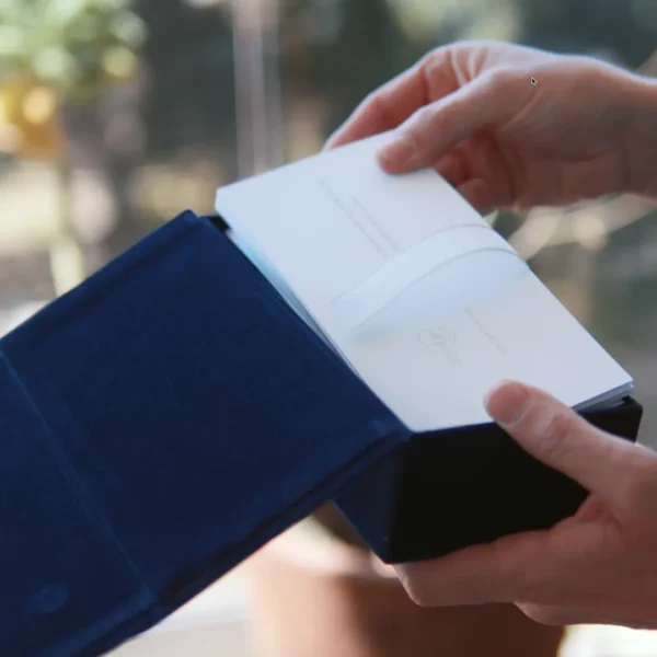 Blue Velvet Box
