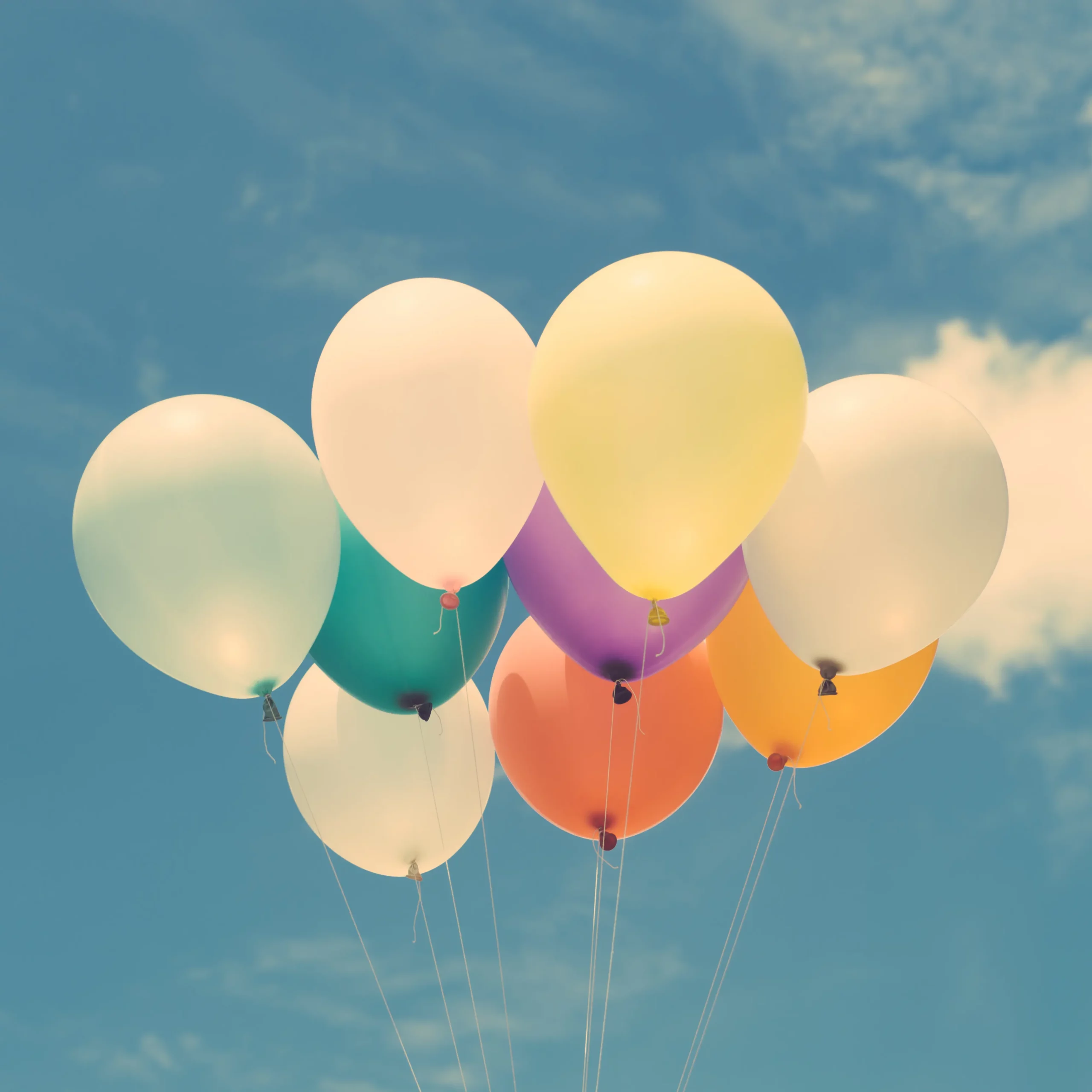birthday balloons